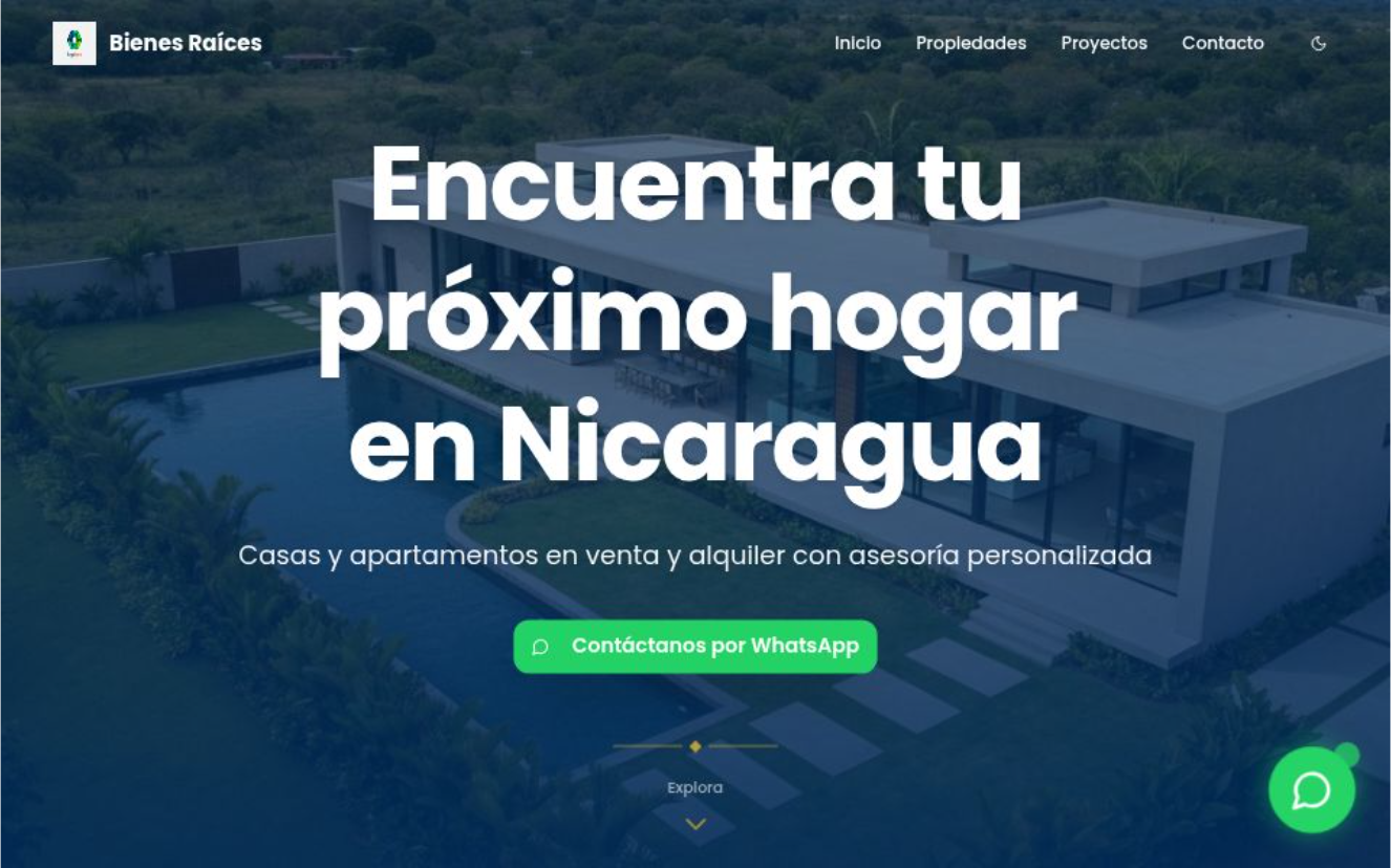 Landing para Profesional Independiente